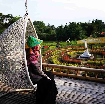 Taman Bunga Wisata Kampung Flory Sleman Yogyakarta