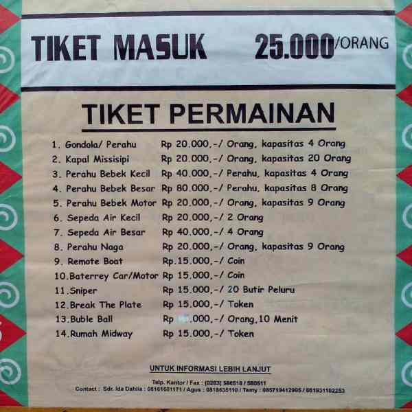 Harga Tiket Little Venice